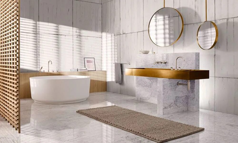 Плитка модные тенденции 40 Double Sink Bathroom Vanities Gray and white bathroom, Creative bathroom desi