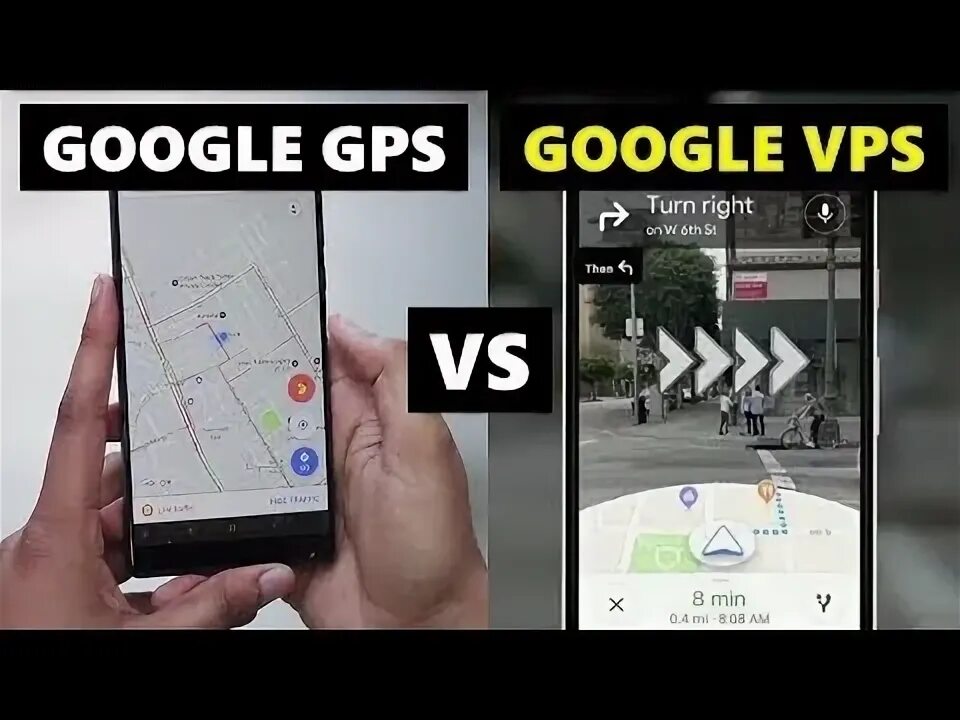Google vps. Geospatial google. vs gps pro.