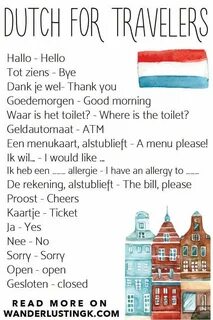 Language in holland