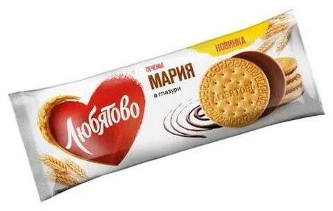 Любятово шоколадное с нежной глазурью