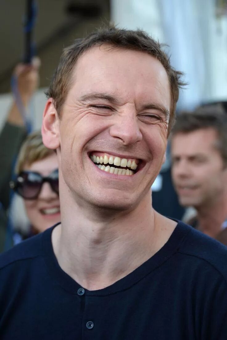 Mike smile