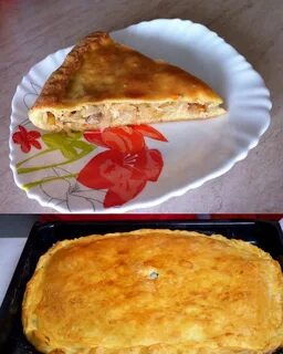 Пирог с рыбой и капустой в духовке