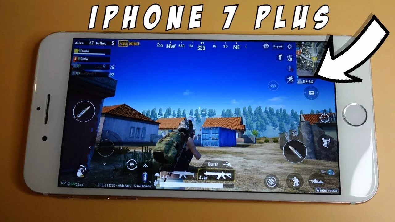 Айфон 11 фпс в пабге. ПАБГ на айфон 7. Iphone 7 PUBG. Айфон 7 плюс ПАБГ. Айфон 7 плюс ФПС В ПАБГ.