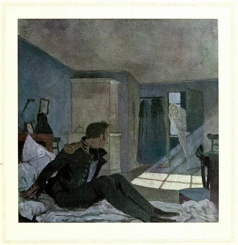 Бенуа художник пиковая дама. Пушкина «пиковая дама» бенуа. С. Пушкина «пиковая дама» бенуа. Иллюстрации к пиковой даме пушкина бенуа.
