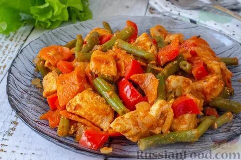 Тушеные овощи с грудкой рецепты