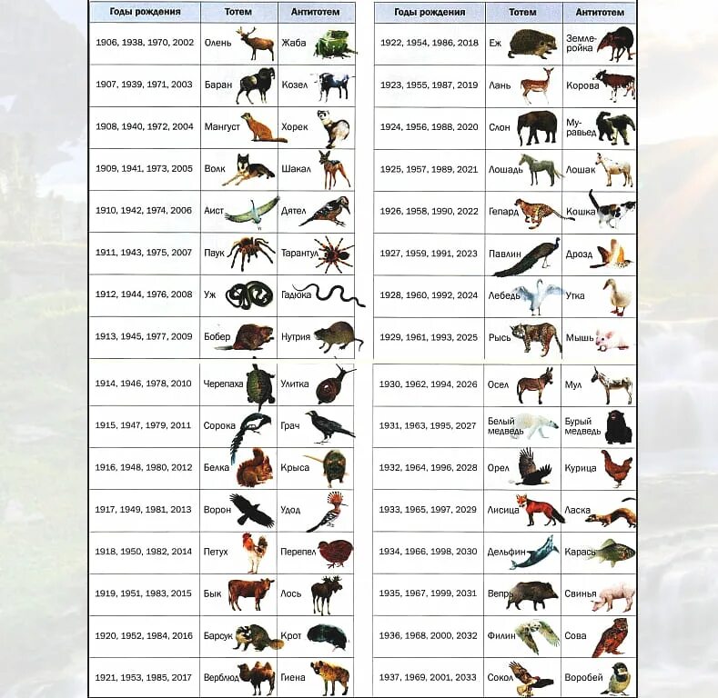 Animal data