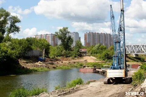 Новый мост в туле в заречье
