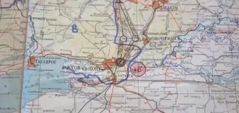 Ростов таганрог карта