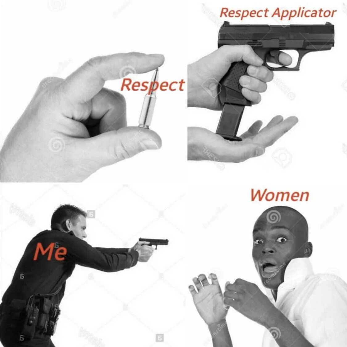 Respect woman