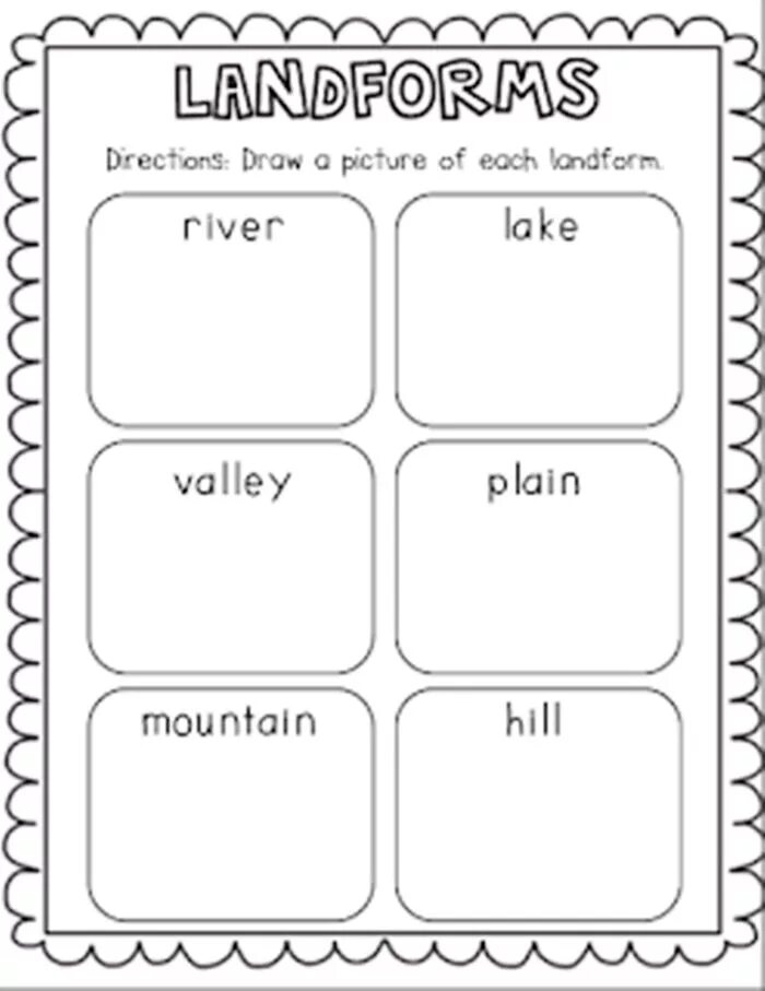 Природа Worksheets. Landforms Worksheets. Worksheets по географии. Lesson Plan for Kids.