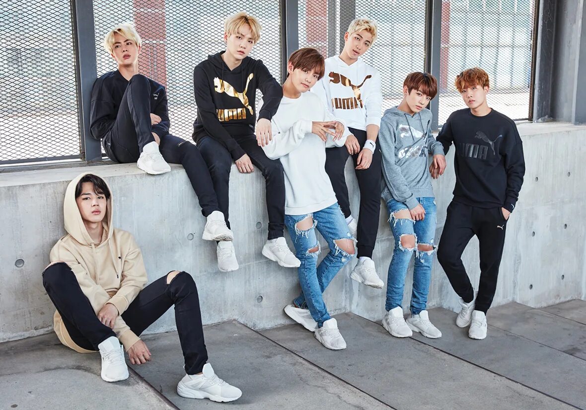 Втс сейчас. Пума БТС. BTS X Puma 2018. БТС мемберс. BTS Puma 2015.