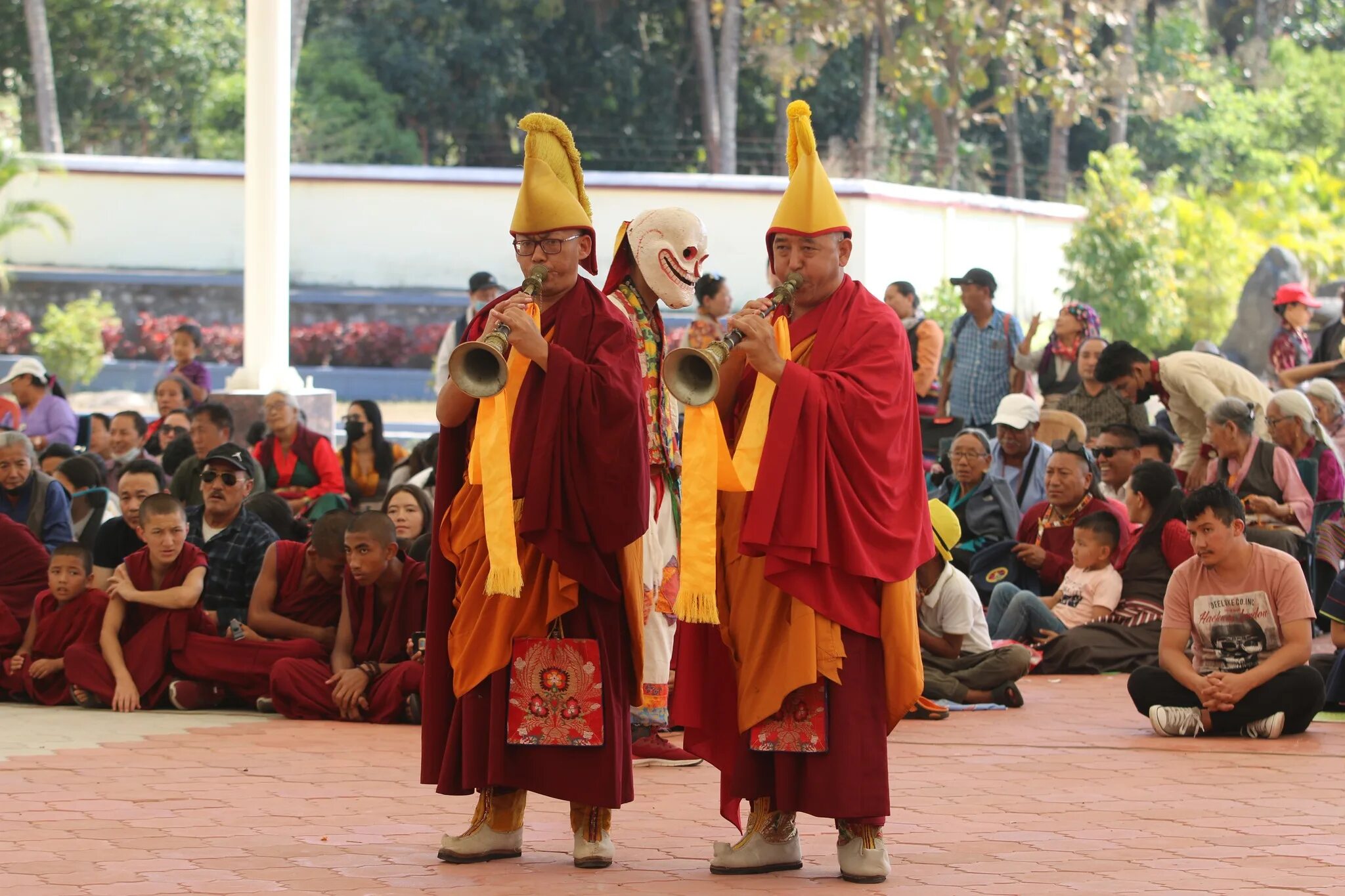 Буддийский монастырь. Обряды буддизма. Ритуалы буддизма. Тибетский Лосар 2024.
