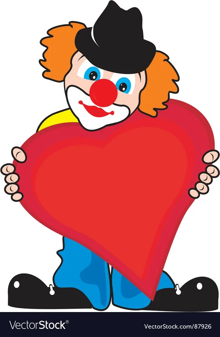 Сердце клоун. Клоун. Валентинка с клоуном. Клоун с сердечком. Влюбленный клоун.