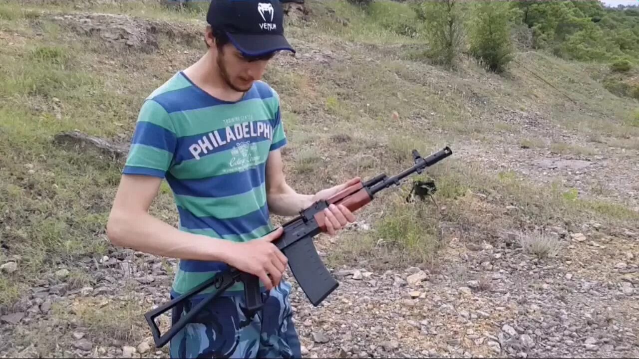 Сайга выстрел