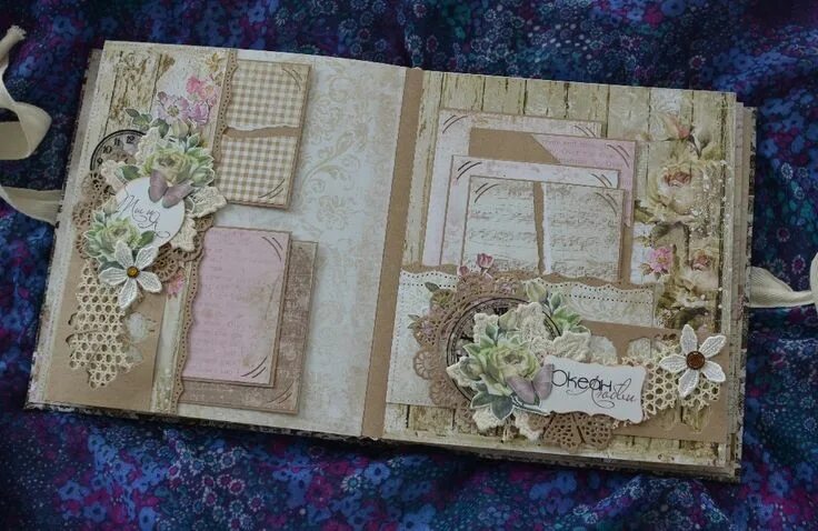 Модное хобби: Итоги по второму этапу СП "Семейный альбом" Mixed media scrapbooki