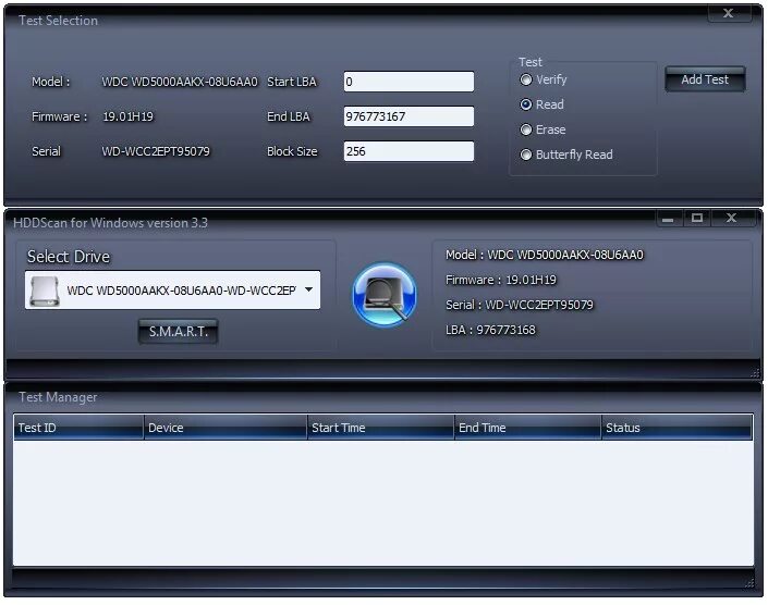 Работа с жестким диском windows 10 программа. Hddscan. 3. hddscan. hddscan мини программа. программа для проверки жесткого диска.