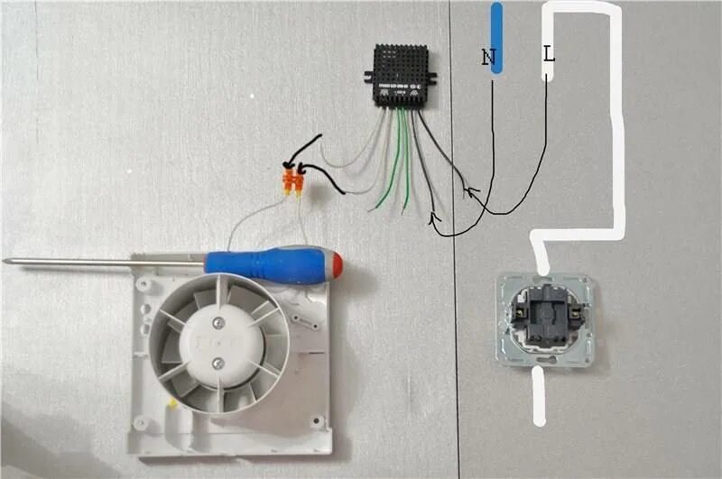 Вентилятор Вентс с таймером схема подключения. Схема подключения вытяжки к выключателю света. Вентилятор Эра 4 с таймером схема подключения. Вытяжной вентилятор с таймером отключения. Как подключить выключатель в ванной