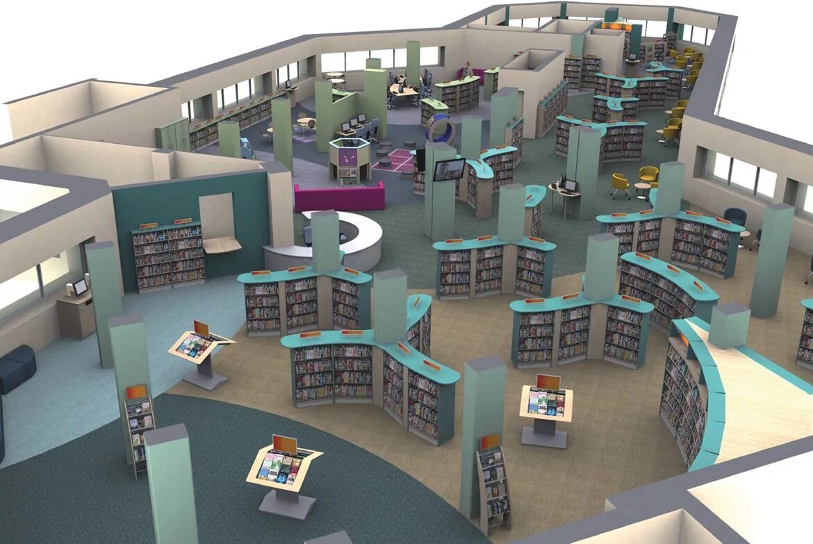 Проект библиотеки. Планировка современной библиотеки. Библиотека 3д проект. Интерьер современной библиотеки. 3d library