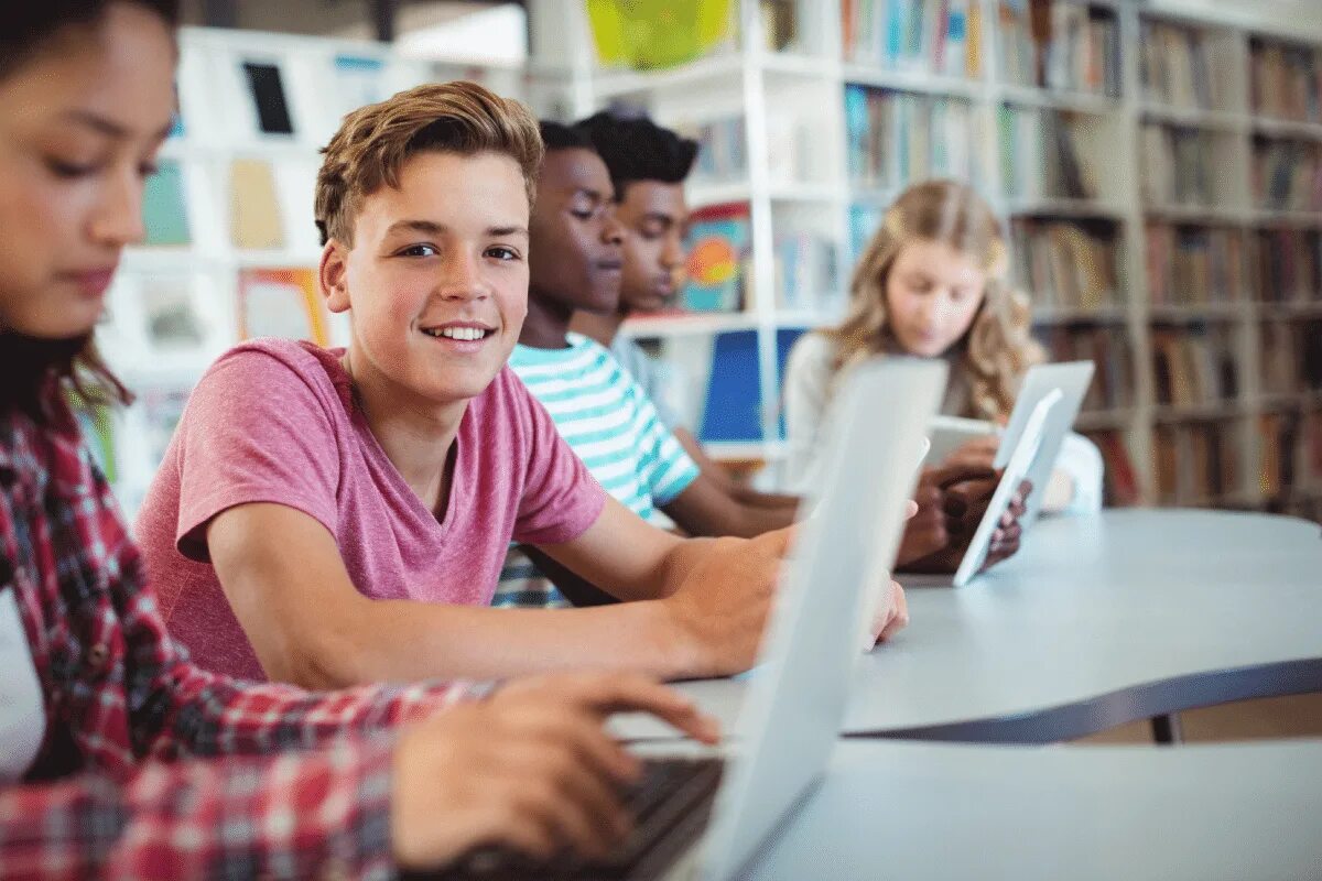Students use their