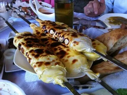 Хачапури на шампуре