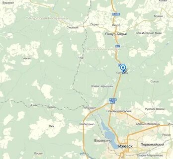 Удмуртская республика расстояние