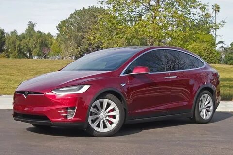 Red tesla