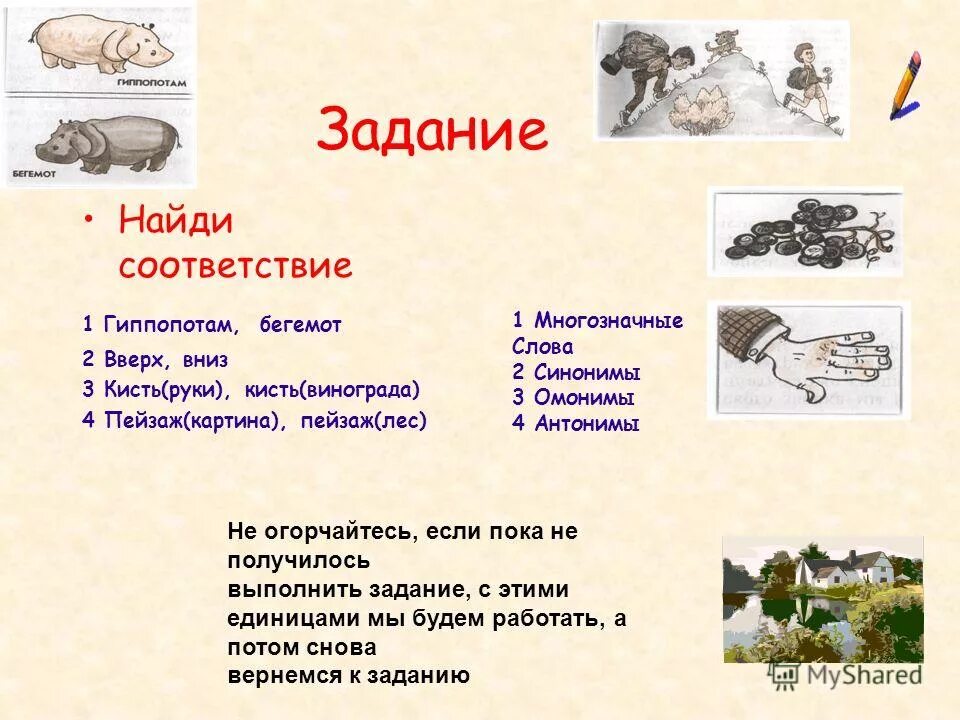 Докажите что слово лес является многозначным