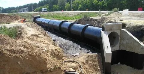 Бетонный водопровод