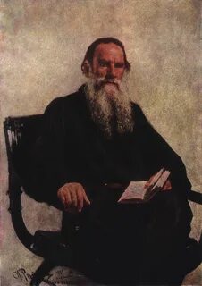 Портрет Льва Толстого Крамской.