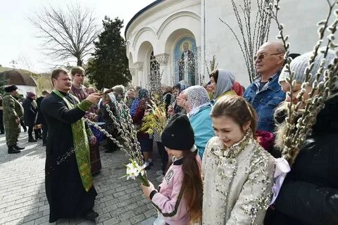 Благовещение и вербное воскресенье