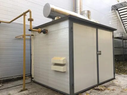 Уличный газовый котел для отопления частного