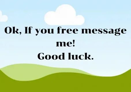 Late message
