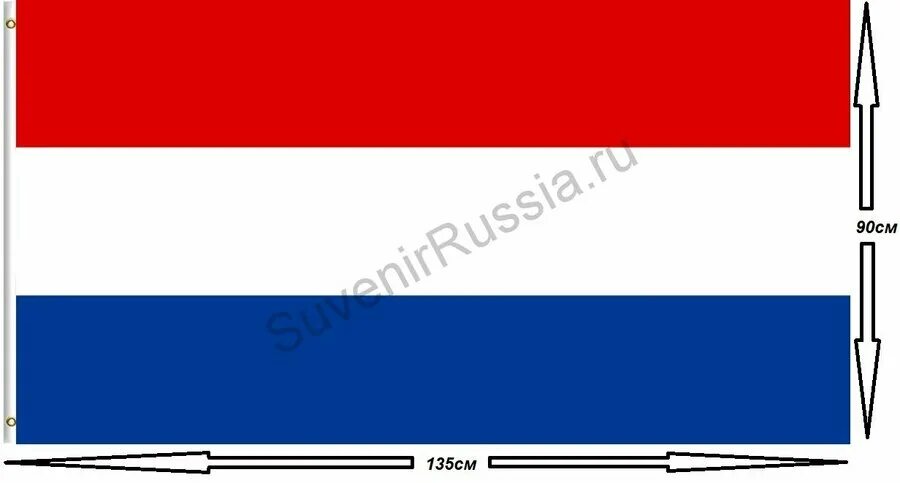 Как выглядит флаг голландии Netherlands Flag 3 x 5 ft. for Outdoor Use.