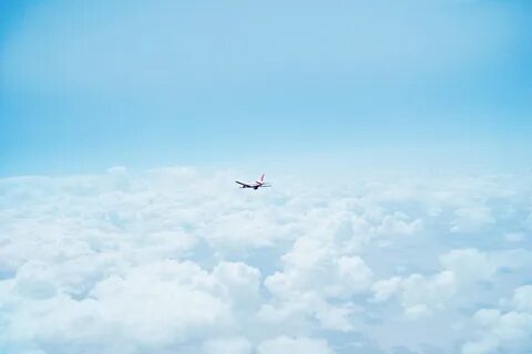 Fly blue the sky