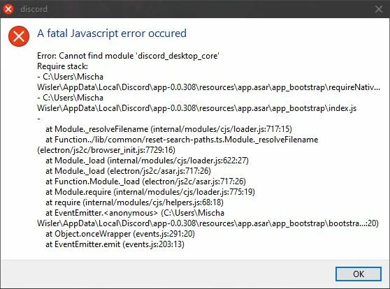 Javascript error что это. Дискорд javascript error. discord ошибка javascript. дискорд ошибка кода 0. 104 ошибка дискорд.