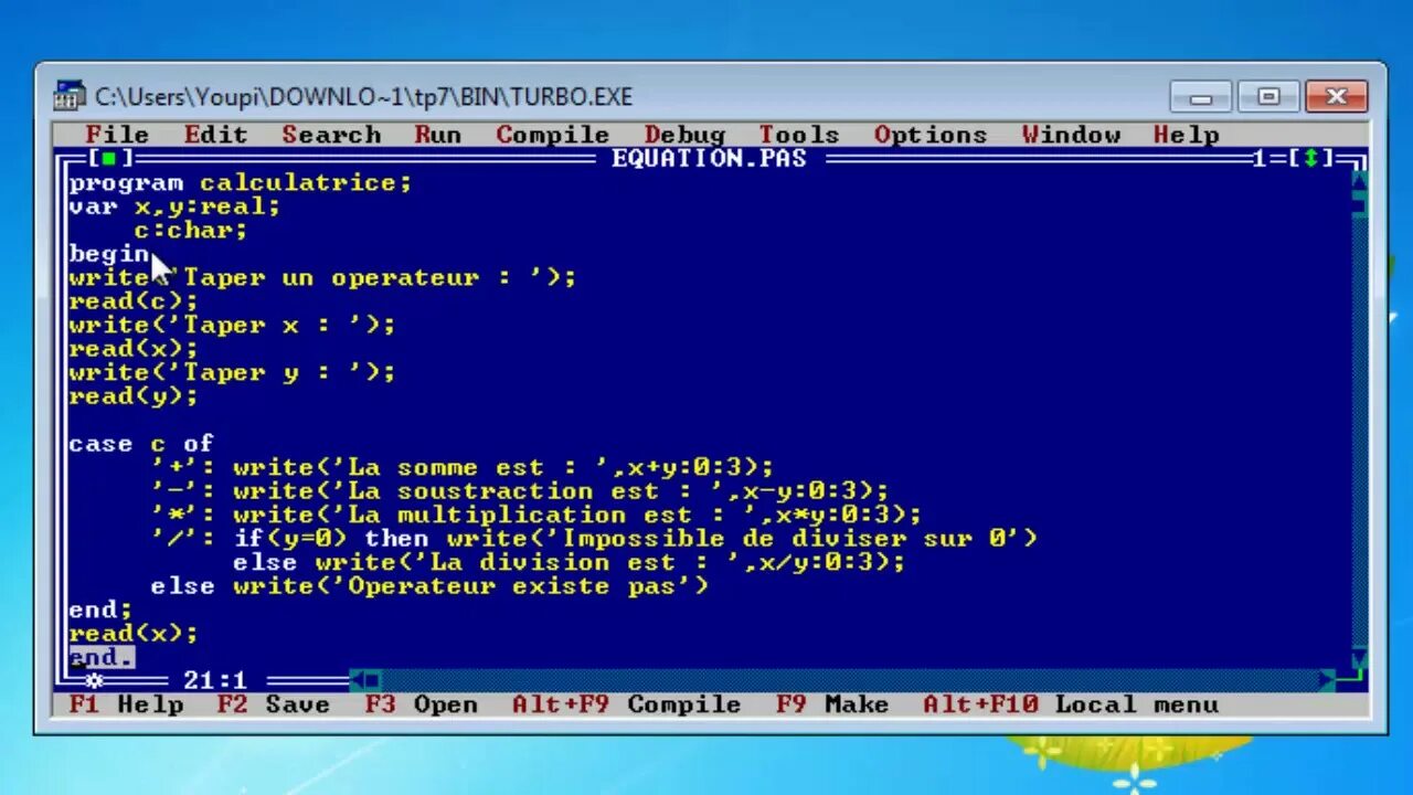 Turbo pascal. Турбо гамес pascal. max турбо паскаль. код короны в турбо паскале.