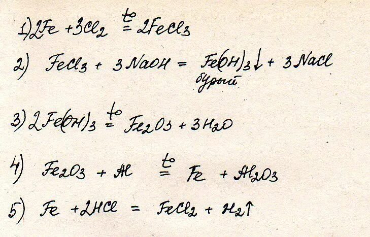 Осуществите следующие химические превращения fecl2 fe. Fe fecl3. Fecl3 Fe Oh 3. Fe fecl3 Fe(Oh)3 fe2o3 Fe fecl2.. Осуществить превращение fe2o3 Fe.