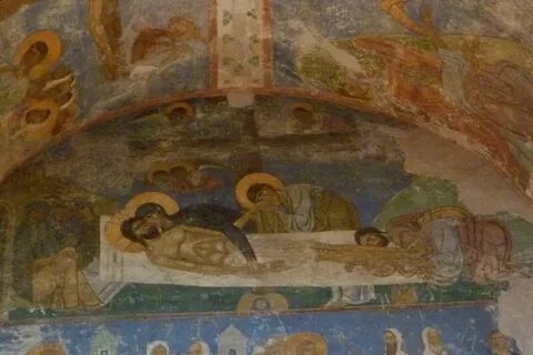 Фрески спасо преображенского мирожского монастыря