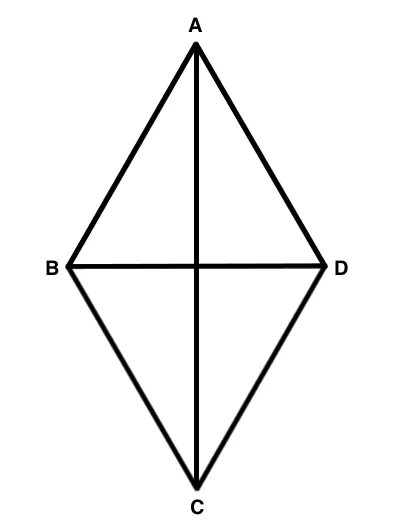 Основания любой трапеции параллельны диагонали ромба равны. Диагонали ромба. Большая диагональ ромба. Ромбы чертить. Знак ромб с диагональю.