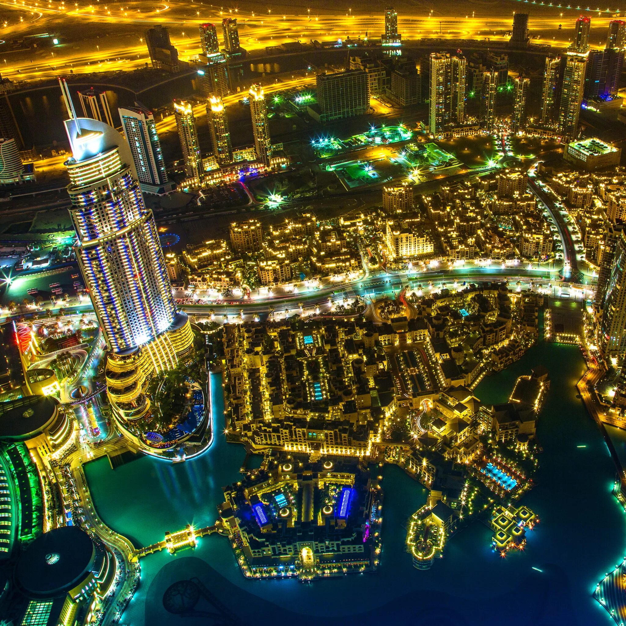 Бурдж-Халифа Дубай. Ночной Дубай. ОАЭ ночью. Бурдж халифа 2023