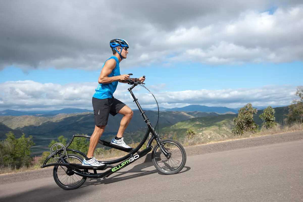 Velo. ELLIPTIGO 3c. Элиптигоу велосипед. Велосипед эллипсоид. Стоячий велосипед.