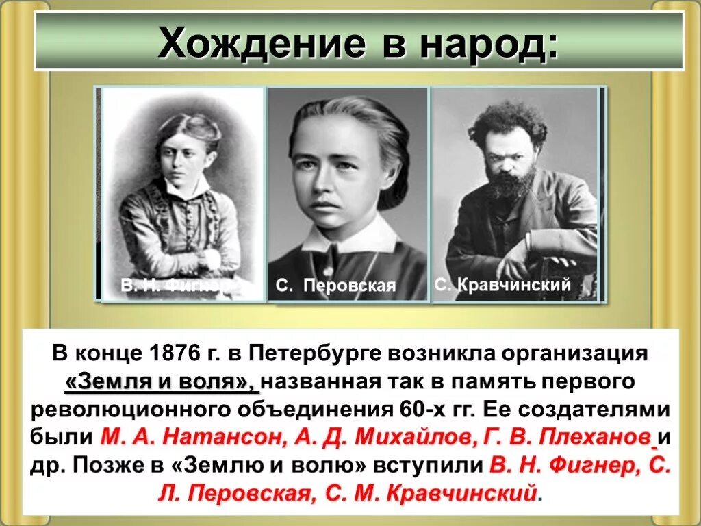 Перовская земля. Перовская земля и воля. Народничество народная воля. Рысаков революционер. Презентация на тему земля и воля.