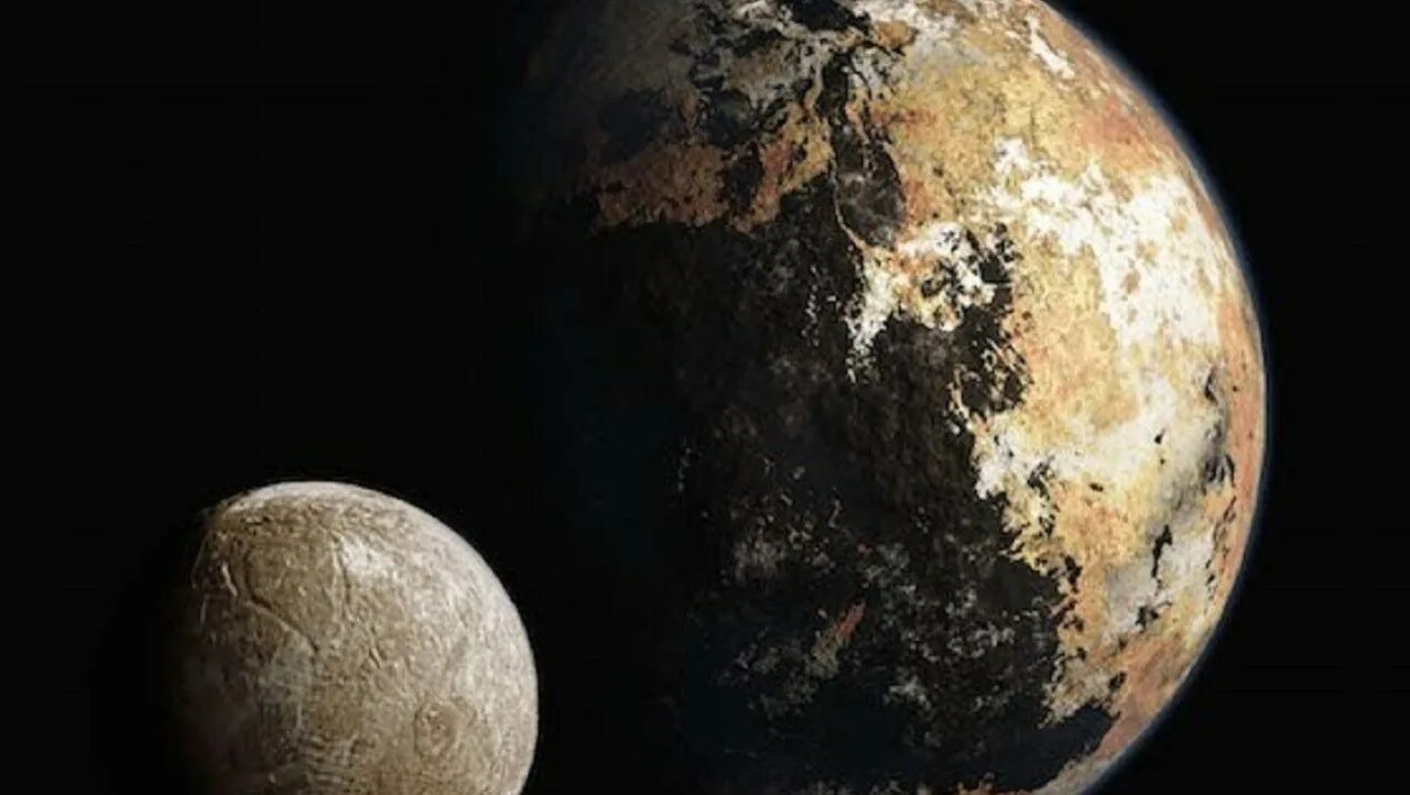 Как выглядит плутон. Плутон и Харон. Харон Спутник Плутона. Харон Спутник Плутона атмосфера. Харон карликовая Планета.