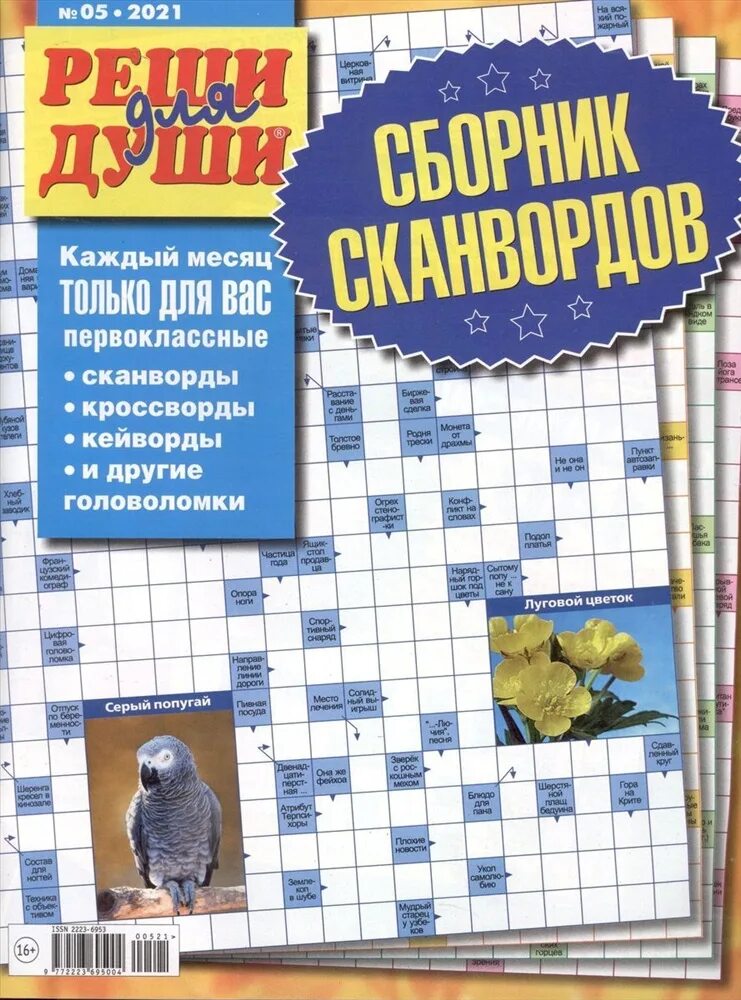 Сборник 05. Реши для души сборник сканвордов. сборник кроссвордов. сканворды большой сборник. страна сканвордов.