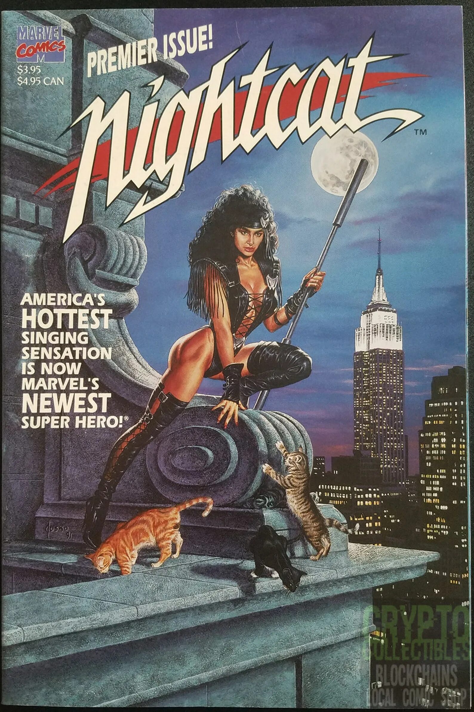 NIGHTCAT - 1991 - NIGHTCAT. Joe Jusko девушки.