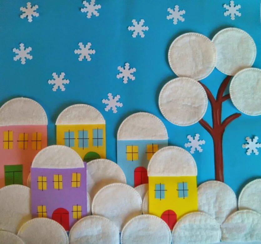 Аппликация на зимнюю тему. Зимняя аппликация. Аппликация на тему зима. Аппликация зимний лес. Зимняя аппликация 1 класс.