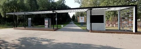 Павильоны в парке