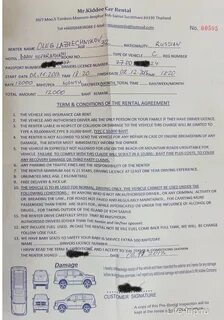 Образец договора аренды автомобиля такси