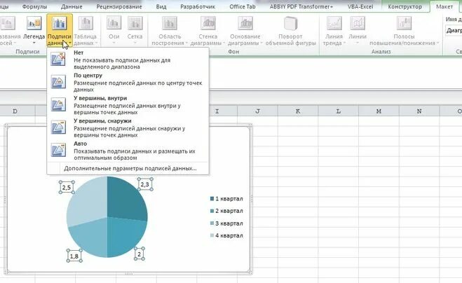 Excel цвета диаграммы. Excel цвета диаграммы