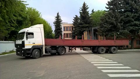 Маз тягач прицеп